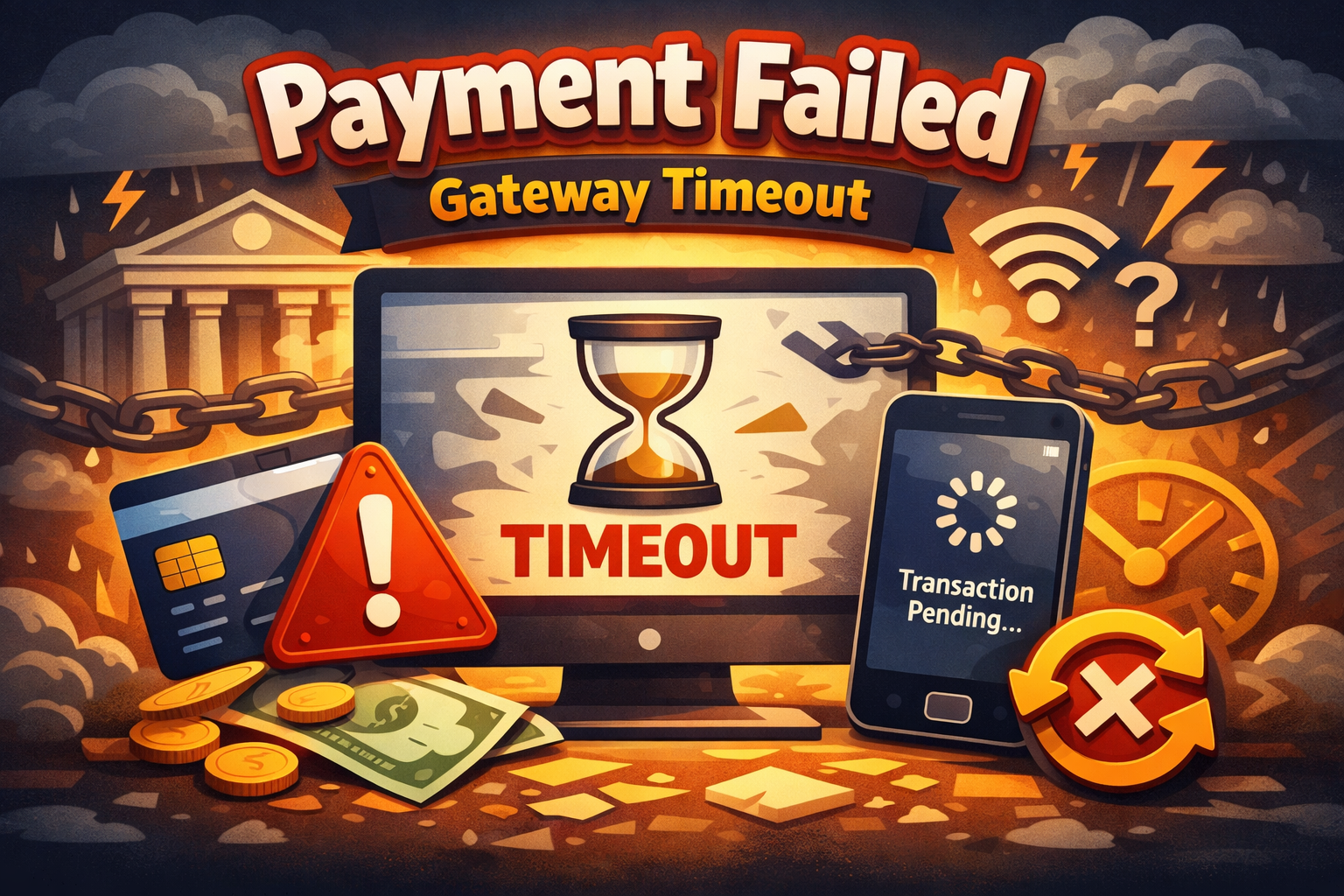 AskGPT’s response to Payment failed due to gateway timeout.
